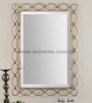 8505 Metal decorative wall mirrors for Hosipitality